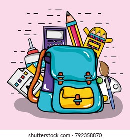 school utensil design to study and learn