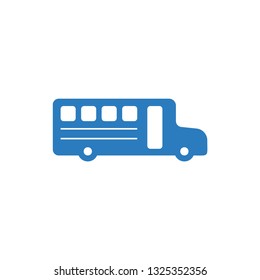 School van car icon - Vector illustration
