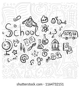 School. Vector illustration