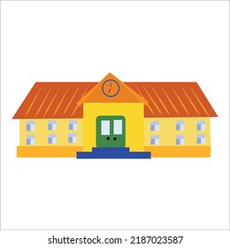 School. Vector illustration isolated on white background.