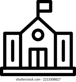 school Vector illustration on a transparent background. Premium quality symmbols. Thin line vector icons for concept and graphic design.