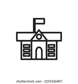 school vector line new icon