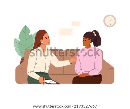 Similar – Image, Stock Photo Woman with mental disorder and suicidal thoughts crying