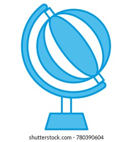 School world globe symbol