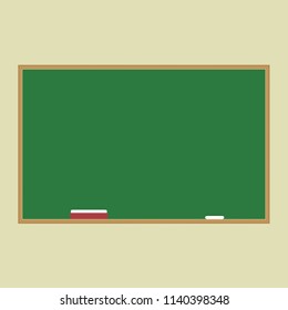 School writing board vector illustration