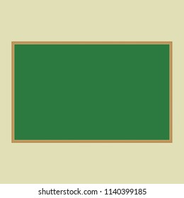 School writing board vector illustration
