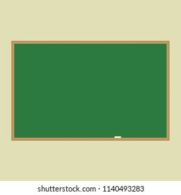 School writing board vector illustration