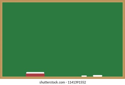 School writing board vector illustration