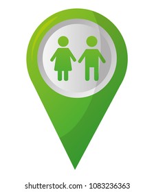 school zone pointer gps navigation location image