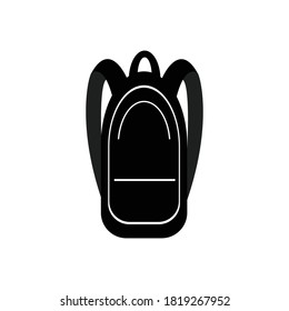 schoolbag logo stock illustration design