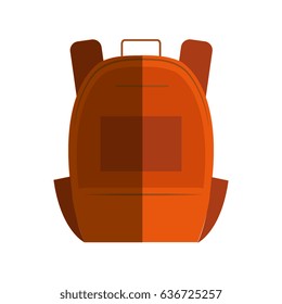 schoolbag student isolated icon