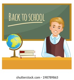 34,406 School blackboard cartoon Images, Stock Photos & Vectors ...