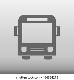 Schoolbus Vector Icon Illustration