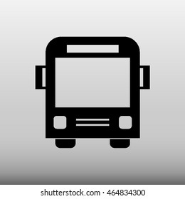 Schoolbus Vector Icon Illustration