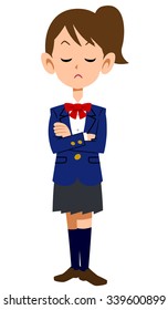 Schoolgirls think
