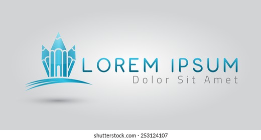 Schooling & Education logo - vector template