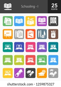 Schooling Filled Icons