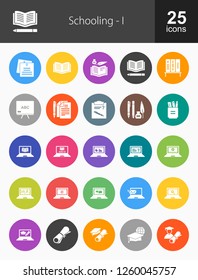 Schooling Filled Icons