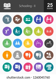 Schooling Filled Icons