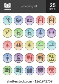 Schooling Filled Icons