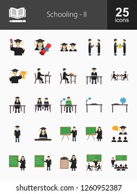 Schooling Flat Icons