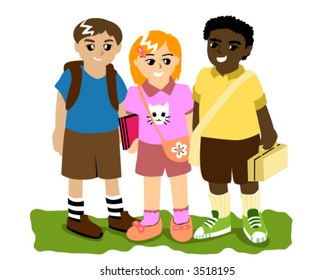 Schoolmates - Vector