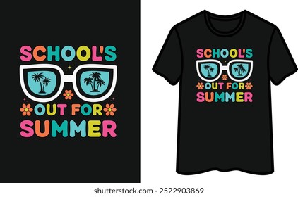 School's Out for Summer T-Shirt Design