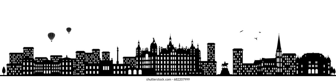 schwerin skyline black