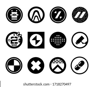 Sci fi abstract graphic. Vector illustration