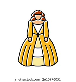 sci fi cosplay color icon vector. sci fi cosplay sign. isolated symbol illustration