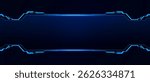 Sci fi futuristic user interface, HUD template frame design, Technology abstract background	
