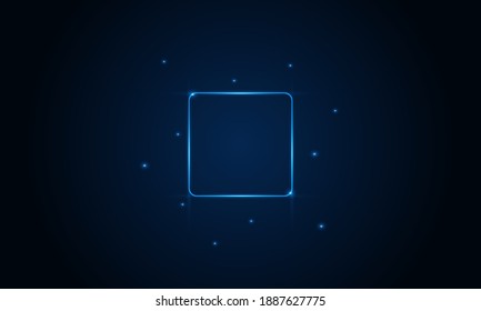 Sci fi futuristic user interface, HUD template frame design, Technology abstract background 