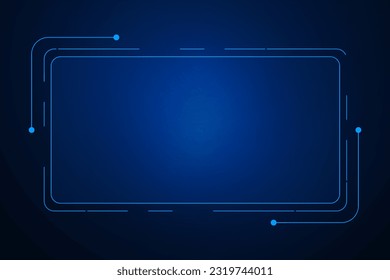 Sci fi futuristic user interface, HUD template frame design, Technology abstract background 