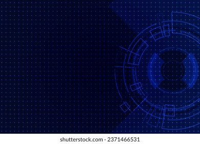 Sci fi futuristic user interface, HUD, Technology abstract background , Vector illustration.