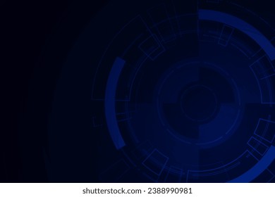 Sci fi futuristic user interface, HUD, Technology abstract background , Vector illustration.