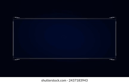 Sci fi futuristic user interface, HUD template frame design, Technology abstract background 