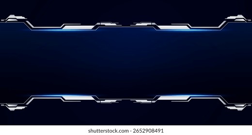 Sci fi futuristic user interface, HUD template frame design, Technology abstract background