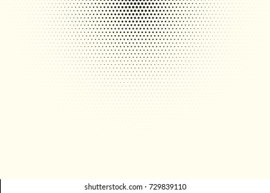 Sci fi halftone beam background. Vector retro dotted template for labels. White and black geometric gradient for pop art designs. Vintage backdrop with isolated pattern for cartoon book.