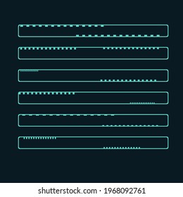 Sci Fi Hud Futuristic Frames  Set Hi-Tech UI For Business And Healthcare Applications Web  Mobile Vector Design