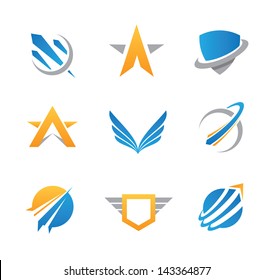 Sci Fi Military Logo Action Symbols And Icons