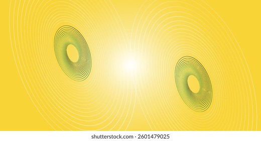 Sci Fi modern. Futuristic smoke. Neon color geometric circle on a bright background. Round mystical portal.