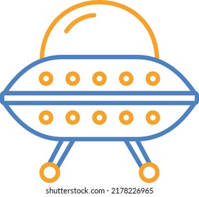 Sci Fi vector icon. Can be used for printing, mobile and web applications.