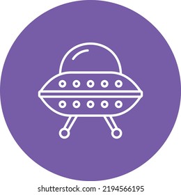 Sci Fi vector icon. Can be used for printing, mobile and web applications.
