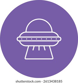 Sci Fi vector icon. Can be used for printing, mobile and web applications.