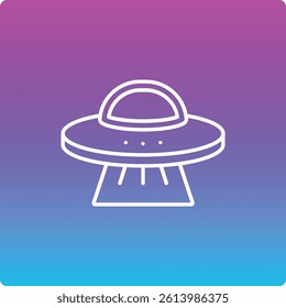 Sci Fi vector icon. Can be used for printing, mobile and web applications.