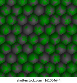 Sci Floral Seamless background. EPS10 vector illustration.