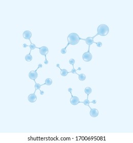 Science abstract vector design of DNA molecular structure design