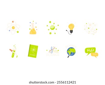 Science Art Design Element Set