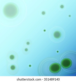 Science background with cells