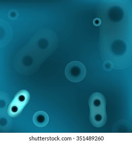 Science background with cells